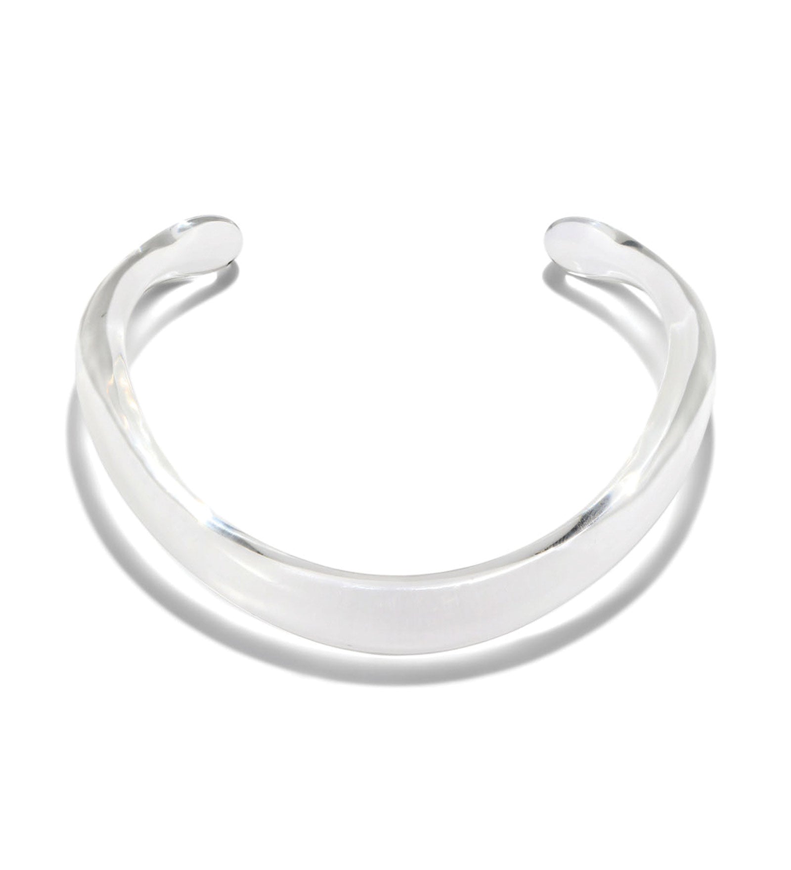 Liquid Lucite Collar Clear Lucite
