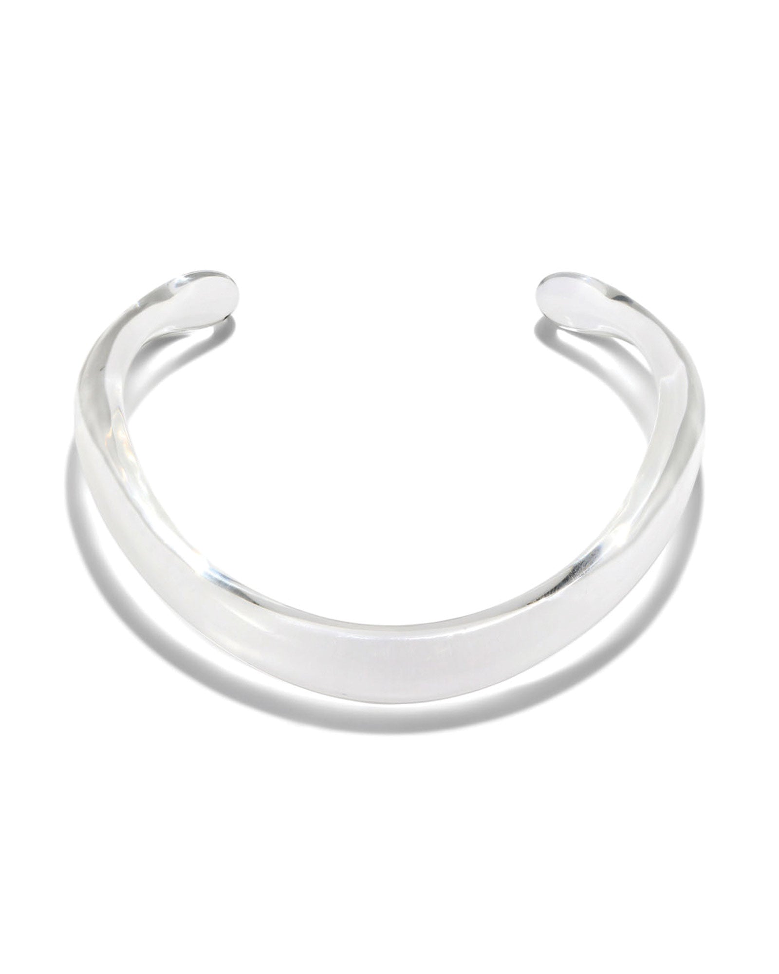 Liquid Lucite Collar Clear Lucite