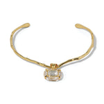 Alexis Bittar-Liquid Lucite Jeweled Crystal Collar-Necklaces-Blue Ruby Jewellery-Vancouver Canada