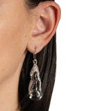 Alexis Bittar-Silverlake Lucite Wire Earring-Earrings-Blue Ruby Jewellery-Vancouver Canada