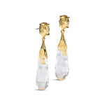 Alexis Bittar-BonBon Crystal Small Teardrop Earrings-Earrings-Blue Ruby Jewellery-Vancouver Canada