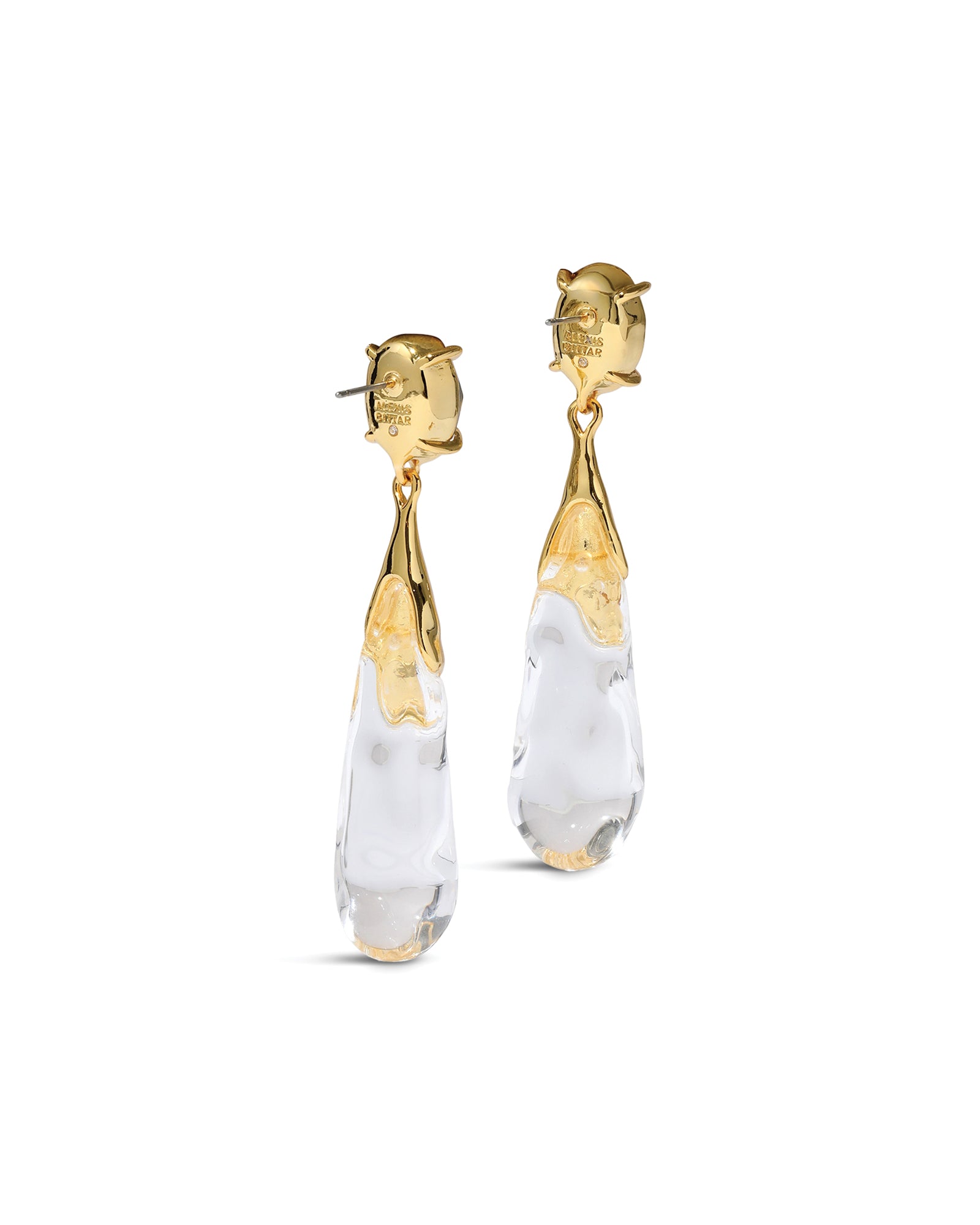 Alexis Bittar-BonBon Crystal Small Teardrop Earrings-Earrings-Blue Ruby Jewellery-Vancouver Canada
