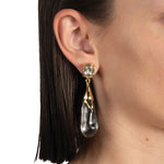 Alexis Bittar-BonBon Crystal Small Teardrop Earrings-Earrings-Blue Ruby Jewellery-Vancouver Canada