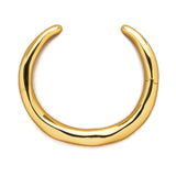 Metal Hinge Collar 14k Gold Plated