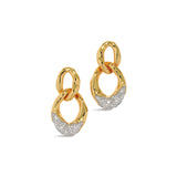 Alexis Bittar-Solanales Crystal Large Link Earrings-Earrings-14k Gold Plated, Rhodium Tone Plated Brass-Blue Ruby Jewellery-Vancouver Canada