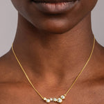 Alexis Bittar-Asterales Gold CZ Constellation Necklace-Necklaces-Blue Ruby Jewellery-Vancouver Canada
