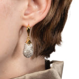 Alexis Bittar-Solanales Crystal Teardrop Leverback Earring-Earrings-Blue Ruby Jewellery-Vancouver Canada