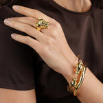 Alexis Bittar-Panther Visage Ring-Rings-Blue Ruby Jewellery-Vancouver Canada