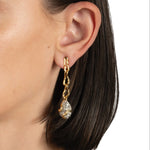Alexis Bittar-Solanales Crystal Linked Pebble Earrings-Earrings-Blue Ruby Jewellery-Vancouver Canada