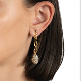 Alexis Bittar-Solanales Crystal Linked Pebble Earrings-Earrings-Blue Ruby Jewellery-Vancouver Canada