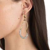 Alexis Bittar-Solanales Crystal Curve Leverback Drop Earrings-Earrings-Blue Ruby Jewellery-Vancouver Canada
