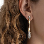 Alexis Bittar-Solanales Linear Crystal Teardrop Earrings-Earrings-Blue Ruby Jewellery-Vancouver Canada