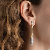 Alexis Bittar-Solanales Linear Crystal Teardrop Earrings-Earrings-Blue Ruby Jewellery-Vancouver Canada