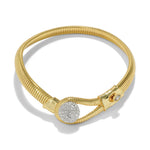 Solanales Crystal
Pebble Collar 14k Gold Plated Brass, Crystal