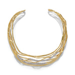 Alexis Bittar-Solanales Crystal Woven Collar Necklace-Necklaces-Blue Ruby Jewellery-Vancouver Canada