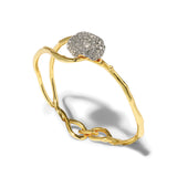 Alexis Bittar-Solanales Crystal Pebble Clasp Bracelet-Bracelets-Blue Ruby Jewellery-Vancouver Canada