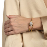 Alexis Bittar-Solanales Crystal Pebble Clasp Bracelet-Bracelets-Blue Ruby Jewellery-Vancouver Canada