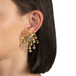 Alexis Bittar-Asterales Modernist Clip Earrings-Earrings-Blue Ruby Jewellery-Vancouver Canada