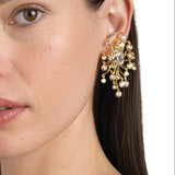 Alexis Bittar-Asterales Modernist Clip Earrings-Earrings-Blue Ruby Jewellery-Vancouver Canada