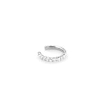 Pavé Ear Cuff Sterling Silver, Diamond