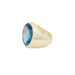 Atelier Mon-Round Stone Ring-Rings-Blue Ruby Jewellery-Vancouver Canada