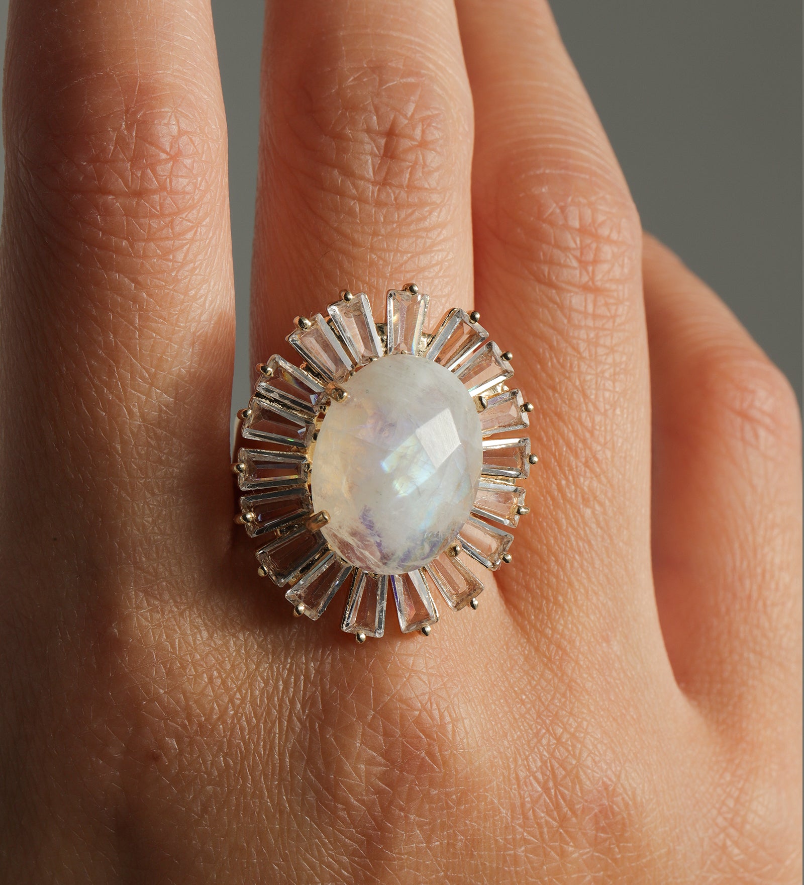 Atelier Mon-Stone Baguette Ring-Rings-Blue Ruby Jewellery-Vancouver Canada