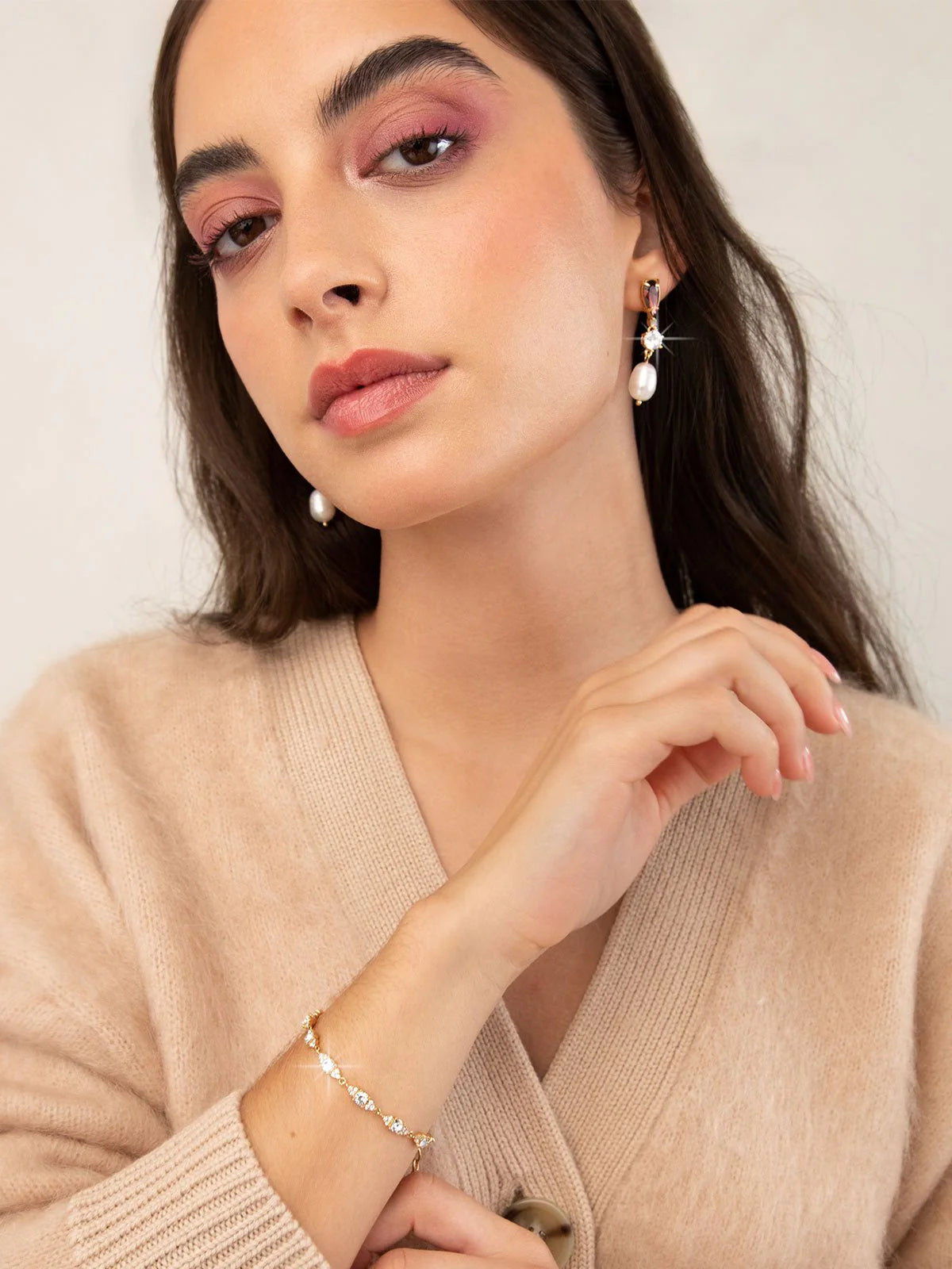 Olive & Piper-Mini Chloe Bracelet-Bracelets-Blue Ruby Jewellery-Vancouver Canada