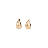 Teardrop Medium Studs 18k Gold Plated