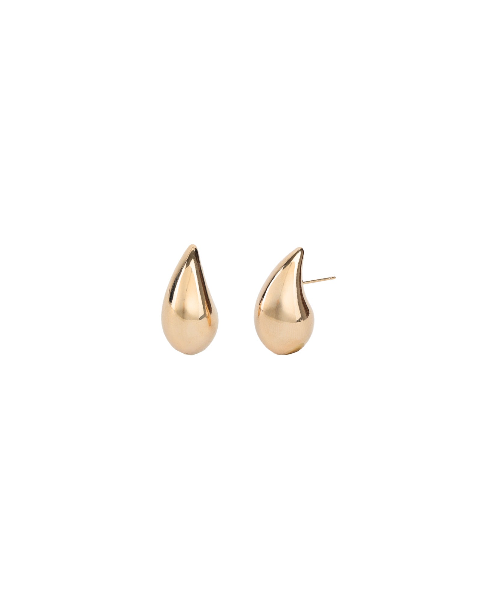 Teardrop Medium Studs 18k Gold Plated