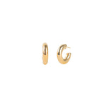 Baseline-Chubby Hoops | 30mm-Earrings-18k Gold Plated-Blue Ruby Jewellery-Vancouver Canada