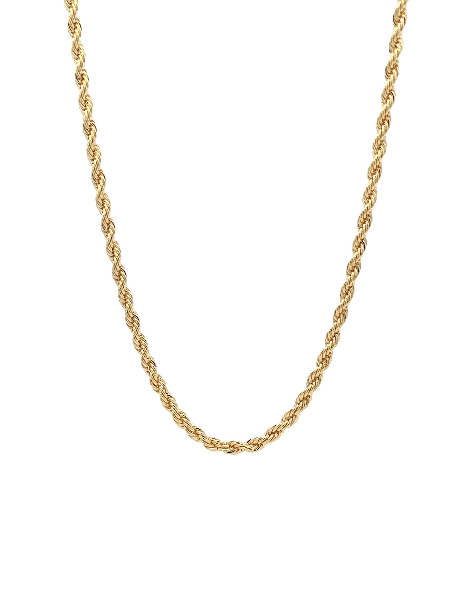 Rope Chain | 3mm 18k Gold Plated