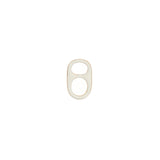 Baseline-Pull Tab Enamel Charm-Necklaces-18k Gold Plated, White Enamel-Blue Ruby Jewellery-Vancouver Canada