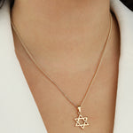 Baseline-Star of David Charm-Necklaces-Blue Ruby Jewellery-Vancouver Canada