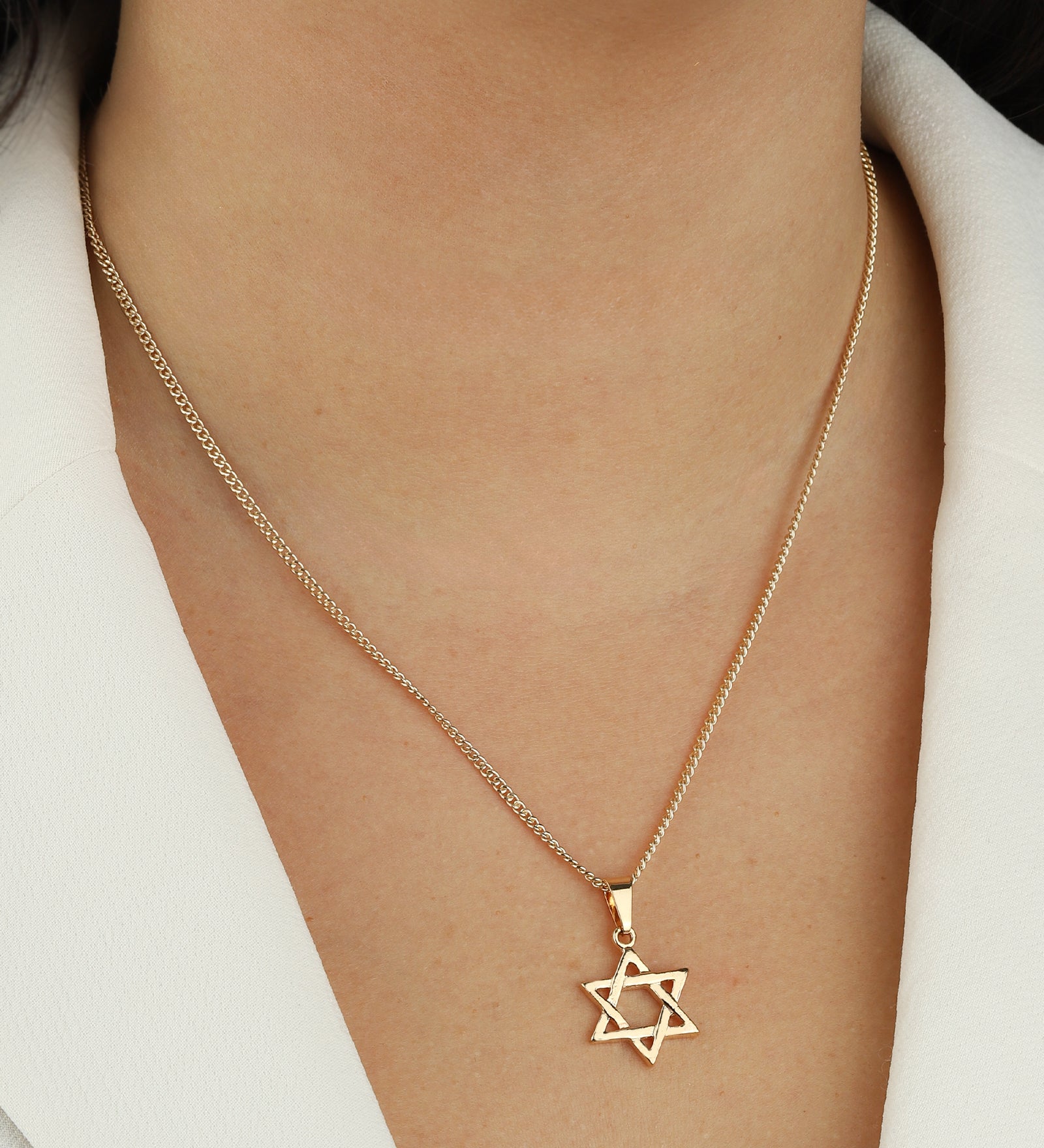 Baseline-Star of David Charm-Necklaces-Blue Ruby Jewellery-Vancouver Canada