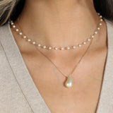 Baseline-Pearl Station Necklace-Necklaces-Blue Ruby Jewellery-Vancouver Canada