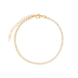 Teardrop CZ Tennis Bracelet