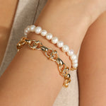 Baseline-Pearl Bracelet | 7mm-Bracelets-Blue Ruby Jewellery-Vancouver Canada