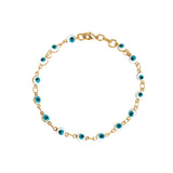Baseline-Evil Eye Multi Bracelet-Bracelets-18k Gold Plated, Enamel-Blue Ruby Jewellery-Vancouver Canada