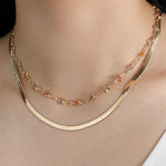 Baseline-Star Mix CZ Necklace-Necklaces-Blue Ruby Jewellery-Vancouver Canada