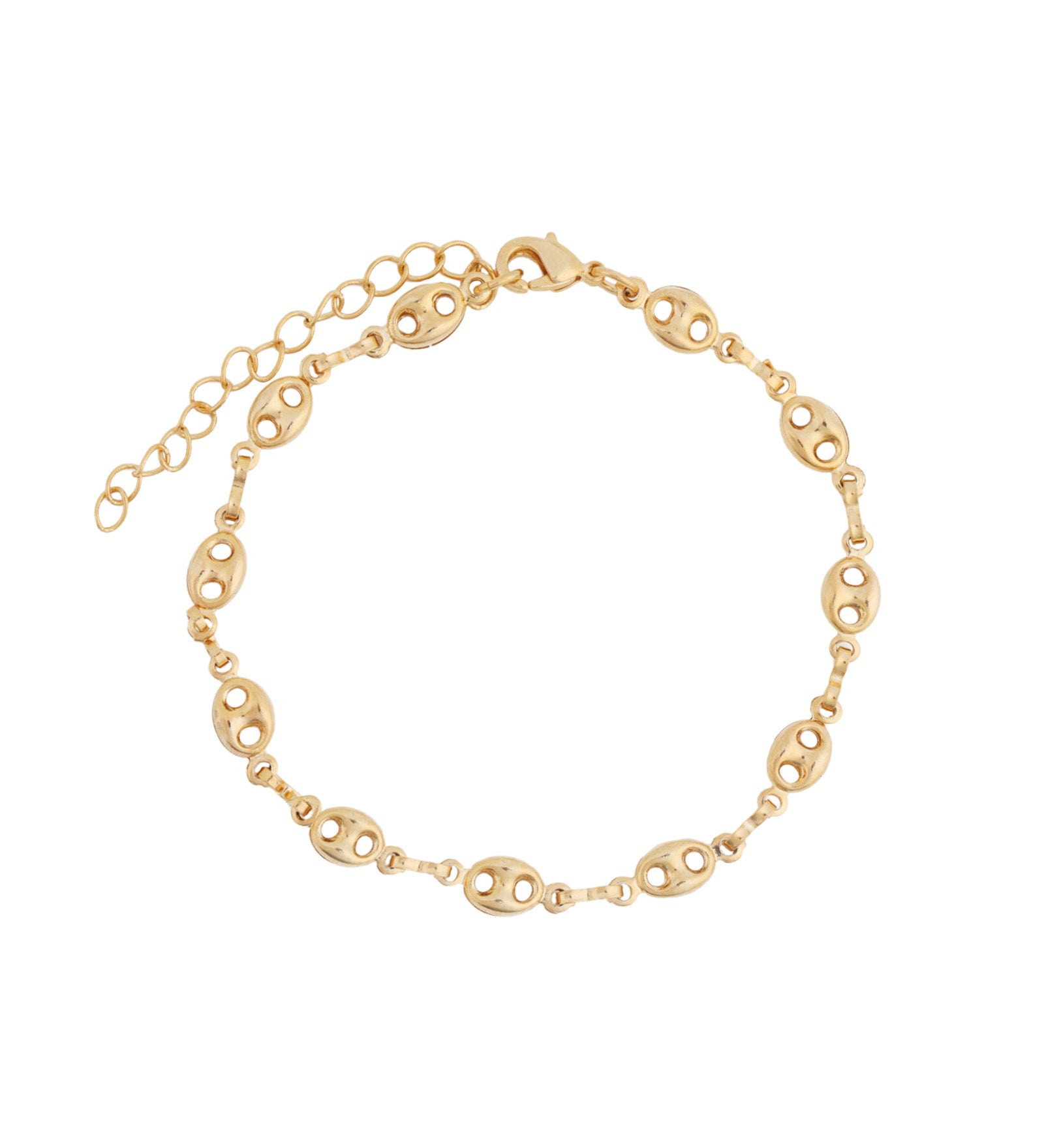 Mariner Bracelet | 2mm 18k Gold Plated