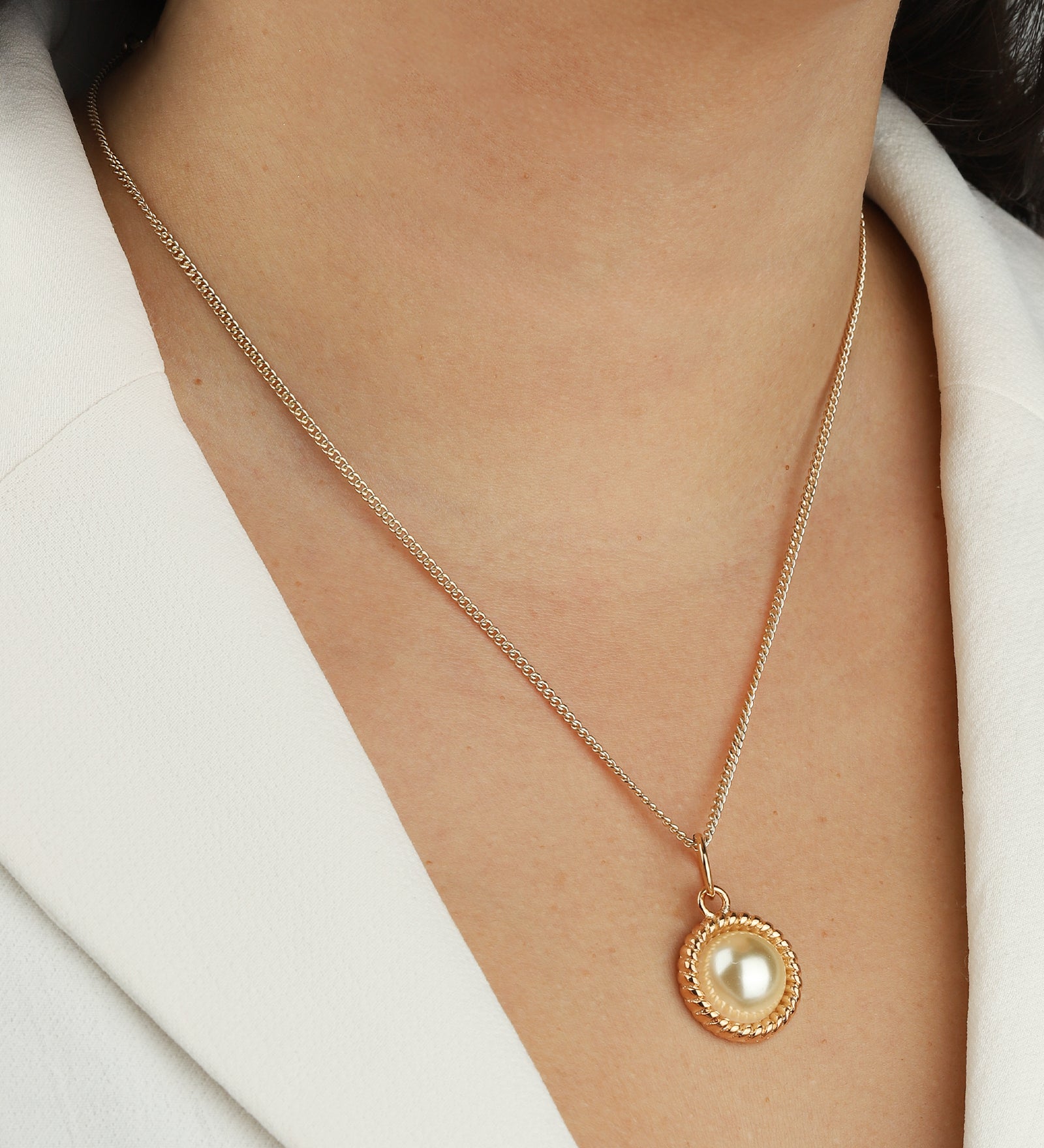Baseline-Rope Pearl Charm-Necklaces-Blue Ruby Jewellery-Vancouver Canada