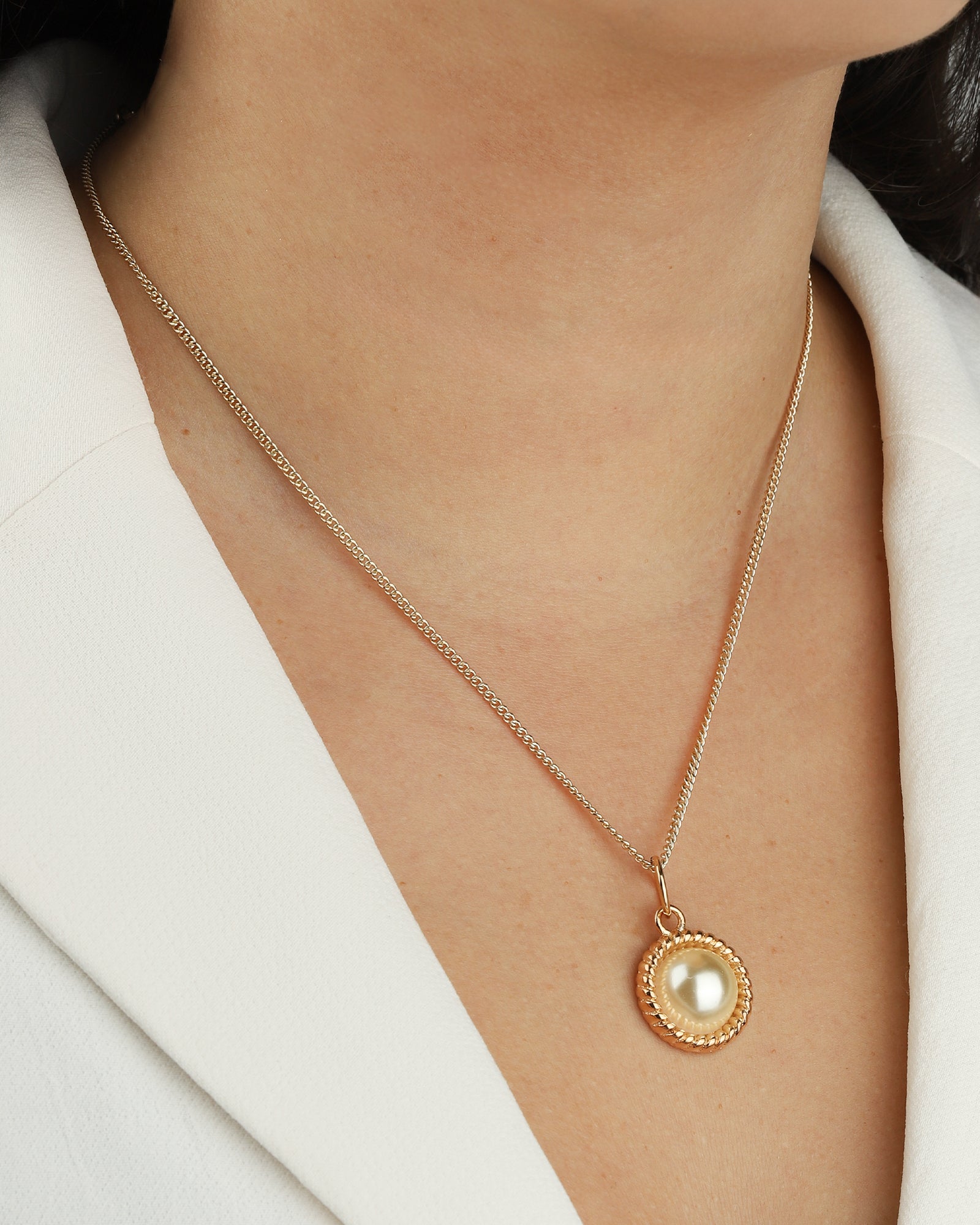 Baseline-Rope Pearl Charm-Necklaces-Blue Ruby Jewellery-Vancouver Canada