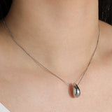 Baseline-Medium Teardrop Box Chain Necklace-Necklaces-Blue Ruby Jewellery-Vancouver Canada