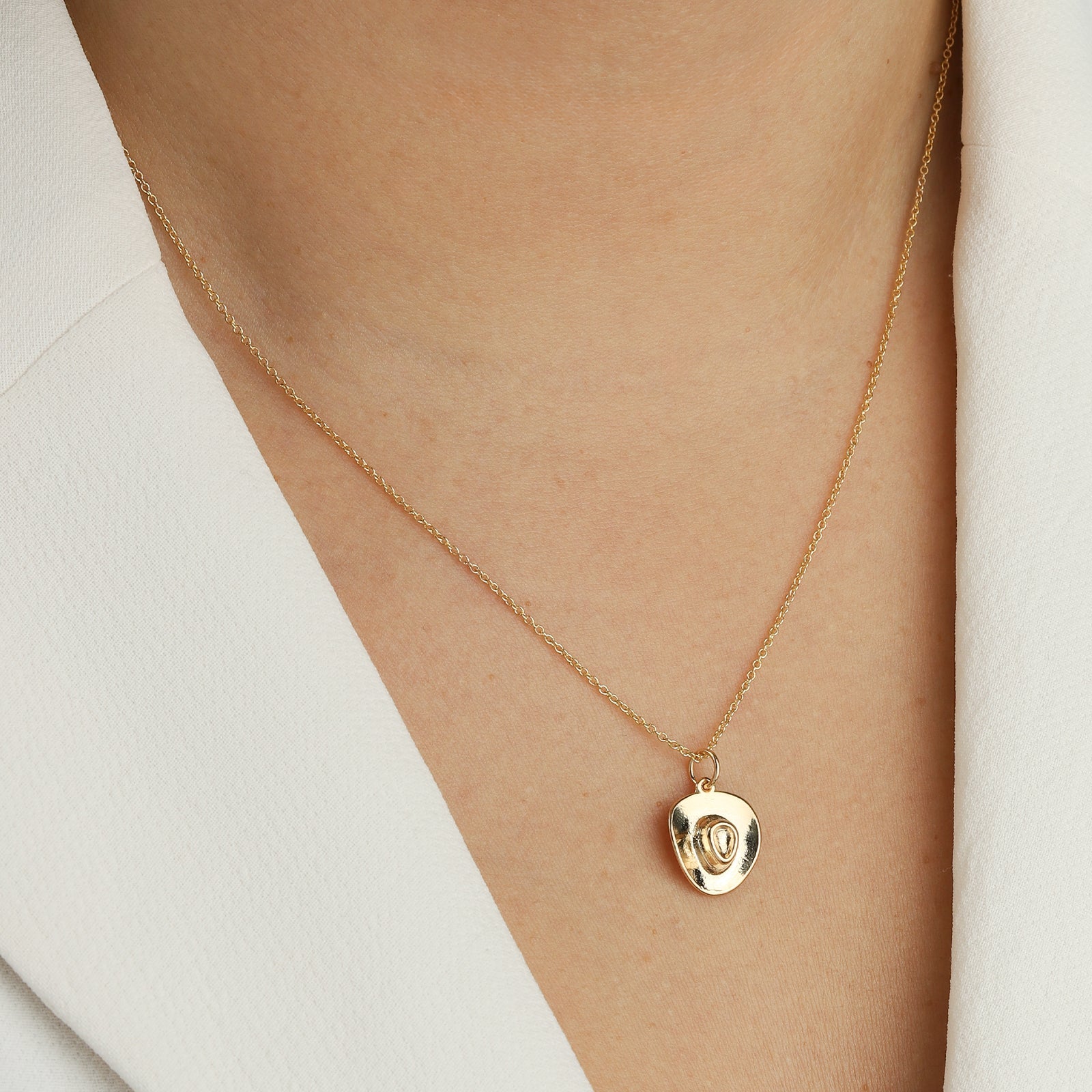 Baseline-Cowboy Hat Charm-Necklaces-Blue Ruby Jewellery-Vancouver Canada