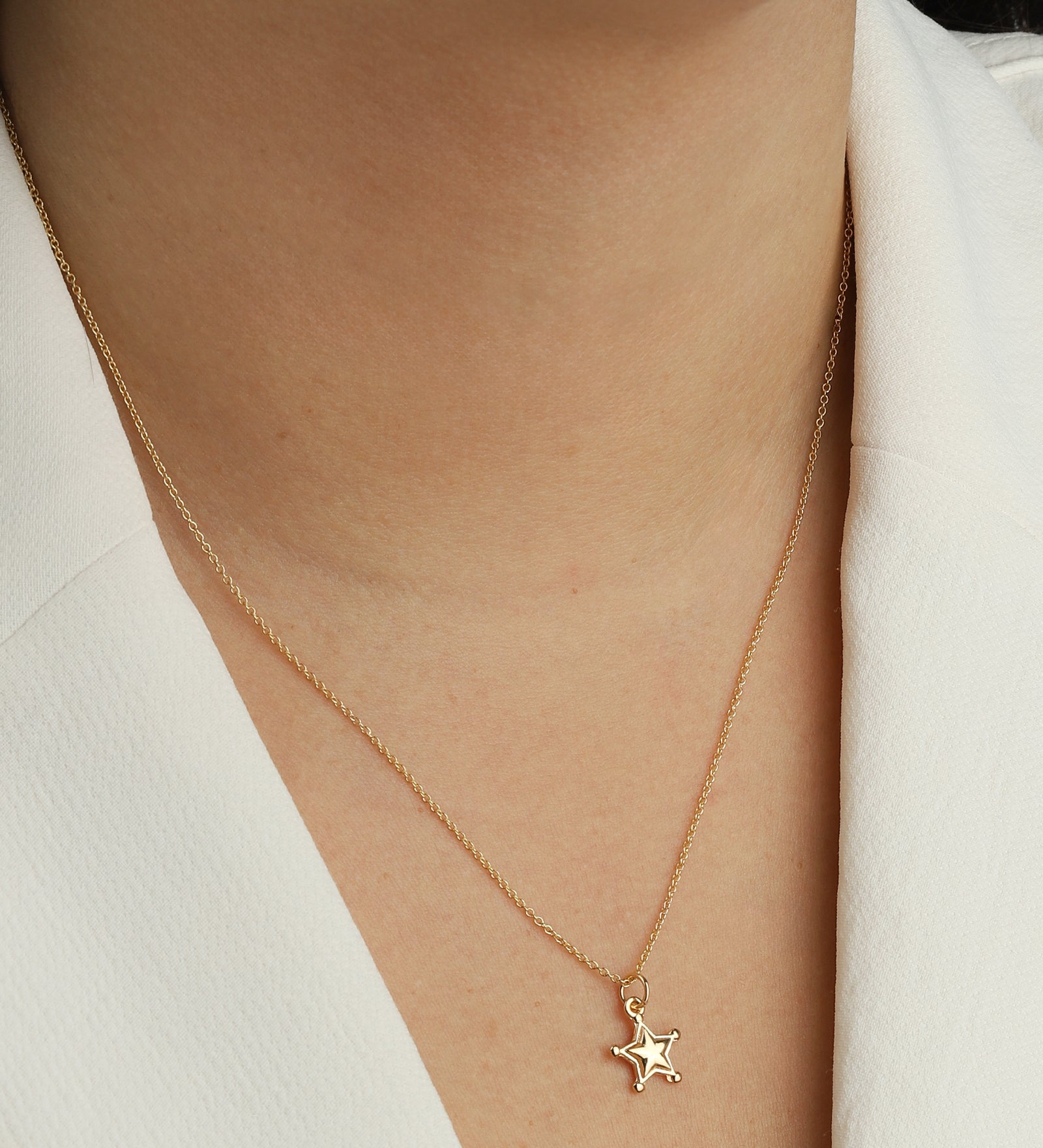 Baseline-Star Tiny Charm-Necklaces-Blue Ruby Jewellery-Vancouver Canada