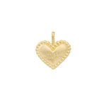 Heart "Most Wanted" Charm 18k Gold Plated
