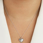 Baseline-Heart "Most Wanted" Charm-Necklaces-Blue Ruby Jewellery-Vancouver Canada