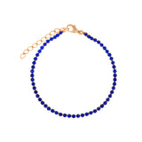 Navy CZ Tennis Bracelet