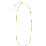 Baseline-Marquise CZ Station Necklace-Necklaces-Blue Ruby Jewellery-Vancouver Canada