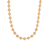 Ball Bead Link Necklace